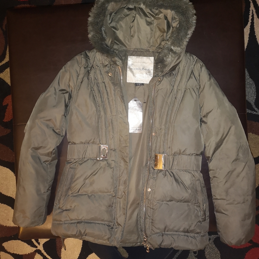 MARCIANO belted winter coat